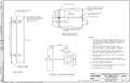 Drawing S-8 (1of2) Flat Sheet Aluminum Panel on Breakaway Posts Installation Detail