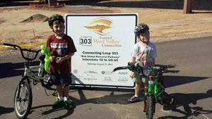 Young Goodyear residents enjoy the day