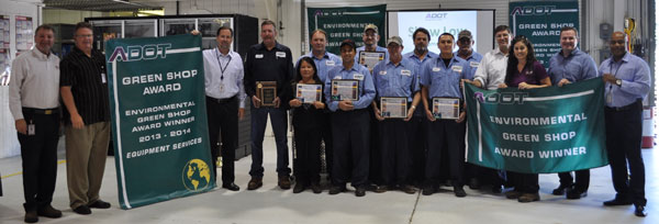 Green Shop Award recipients