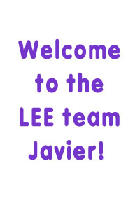 Welcome Javier