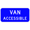 Van Accessible sign