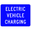 Electric Vehicle Charging sign