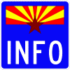 Arizona Tourist Information sign