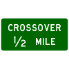 Crossover (Distance) sign