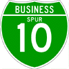 Interstate Business Route (Spur) sign