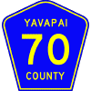 County Route sign