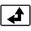 Up + Left(Right) Arrow sign