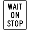 Wait On Stop Sign