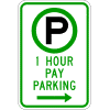 (Time) Pay Parking Sign