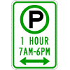 Parking (Limit & Time) Sign