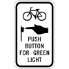 Bicycles Push Button For Green Sign
