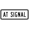 At Signal Sign
