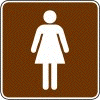 Rest Room (Women) sign