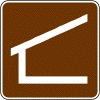Trail Shelter sign