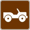 Off-Road Vehicle Trail sign