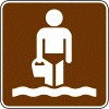 Wading sign