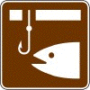 Ice Fishing sign