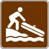 Small Boat Launch sign