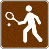 Tennis sign