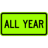 All Year sign
