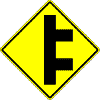 Double Side Road sign