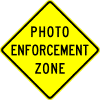 Photo Enforcement Zone sign