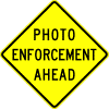 Photo Enforcement Ahead sign