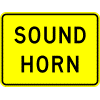 Sound Horn sign