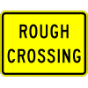 Rough Crossing sign