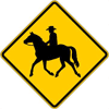 Equestrian az sign