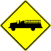 Emergency Vehicle sign