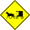 Horse & Buggy sign