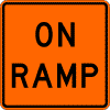 On Ramp sign