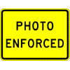 Photo Enforced sign