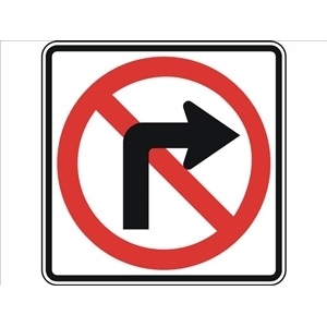 A sign with this shape means: